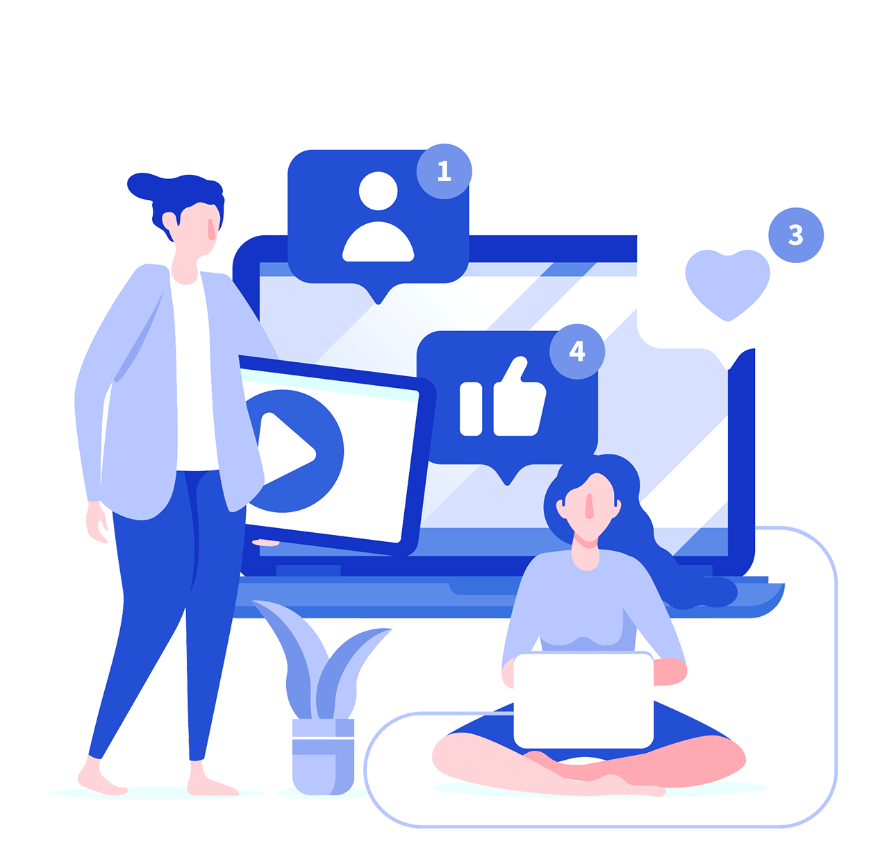 Social media marketing vector created by pikisuperstar (freepik.com)